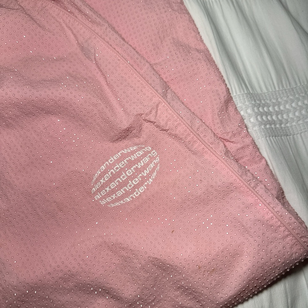 Alexander Wang Pink Crystal Track Pants